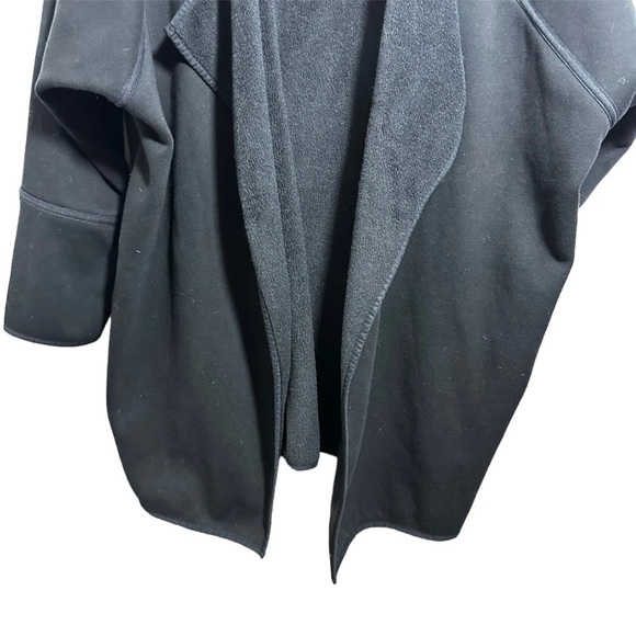 Athleta Black Cozy Karma Wrap Cardigan Size Small - Picture 2 of 4